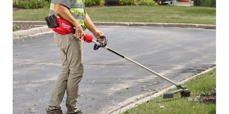 How to create sharp lawn edges